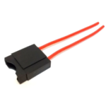 Porta fusivel lâmina max grande montado com fio de 4,0 mm